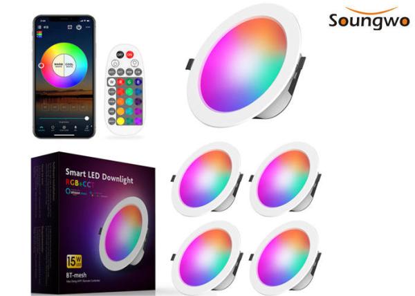 Smart Lamp Bluetooth Mesh Network Rgb Light Bulb 16 Million Color Adjustment