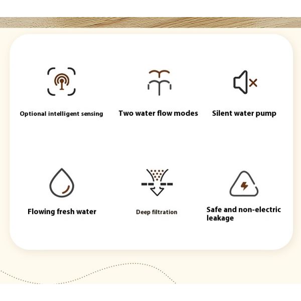 Intelligent Induction Cat Dog Water Dispenser Automatic Circulation Filter 2.2L Stainless Steel Pet Bowl Feeder Charge Power