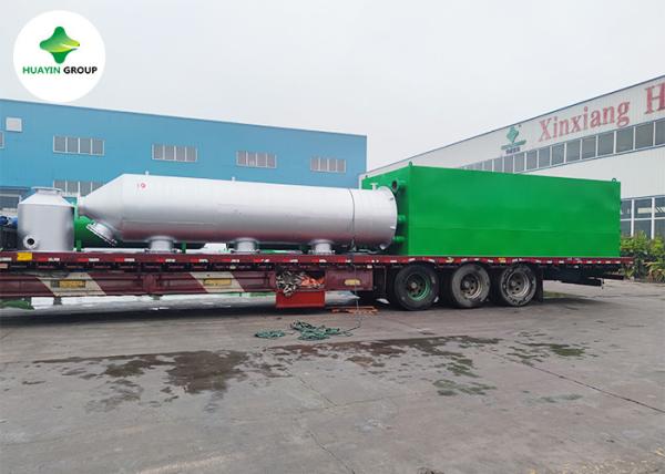 10T Waste Tyre Pyrolysis Plant Tyre Recycling Machine To Fuel Oil