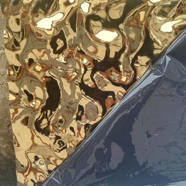 201 304 Color Stainless Steel Sheet Coated Decorative 3D Metal Wall Panels