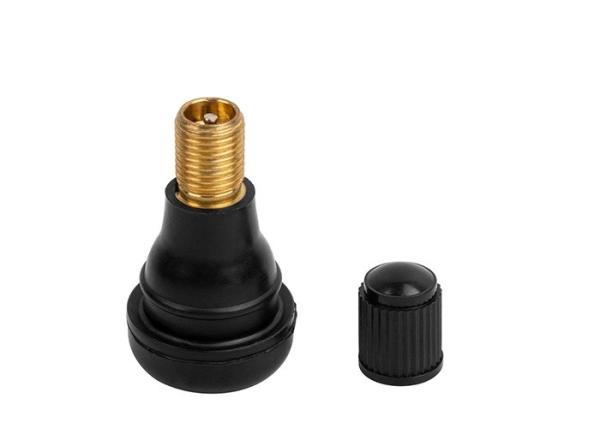 65psi Tubeless Tire Valve Stem For Passanger Car TR412 Brass Stem And EPDM