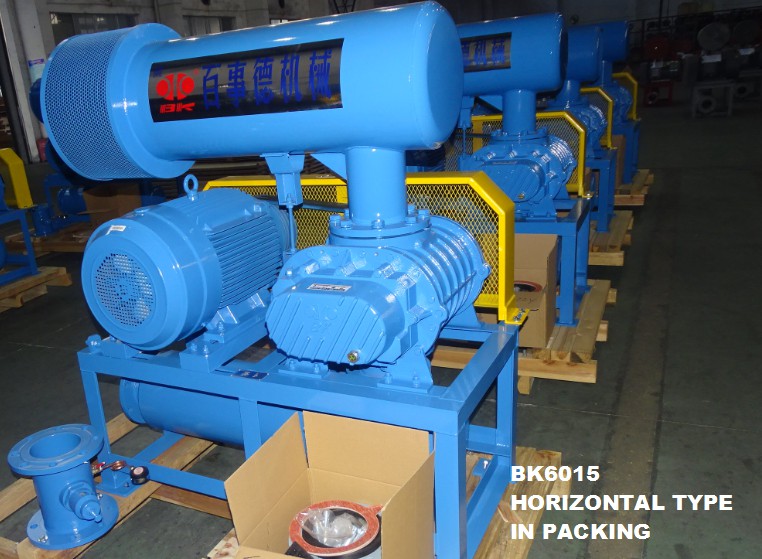 Высокое давление многоцелевой 3 лоб корневой вентилятор BK тип 11KW - 45KW