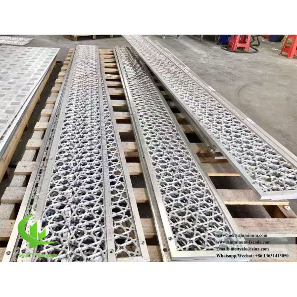 10mm Perforated Laser Cut Aluminum Screen - Industrial-Grade Customizable Design Decorative Panel