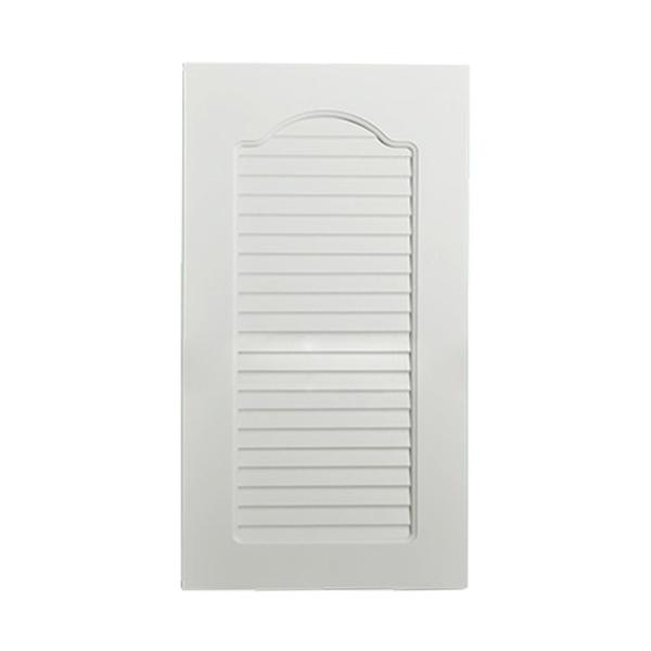 Solid Color Louvered Sliding Closet Doors Cnc Carved Thickness 15mm - 25mm