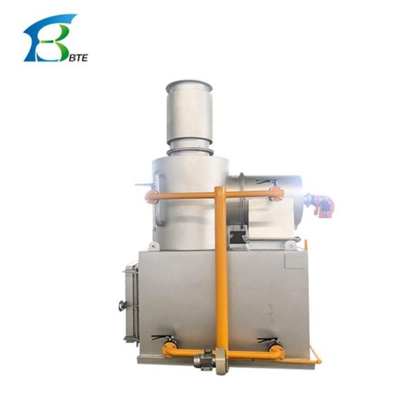 Incinerador de resíduos industriais de 1000 kg para resíduos alimentares, plásticos e entrega rápida