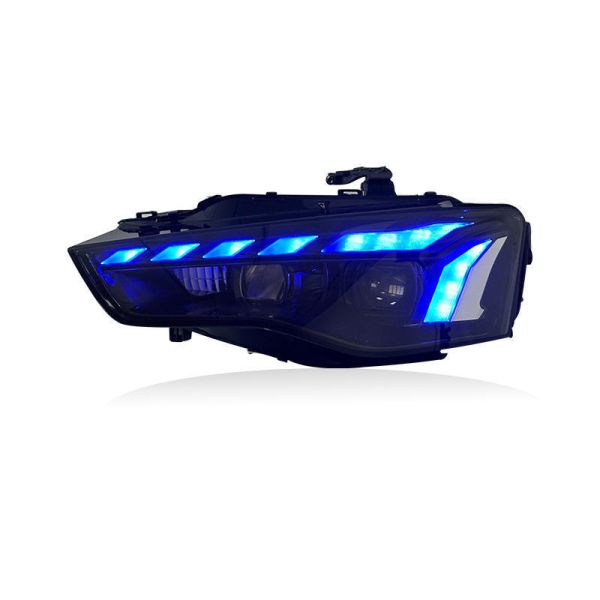 Demillon for Audi A5 2012-2016 Plug and Play Led Headlights Upgrade Headlights Running Lights
