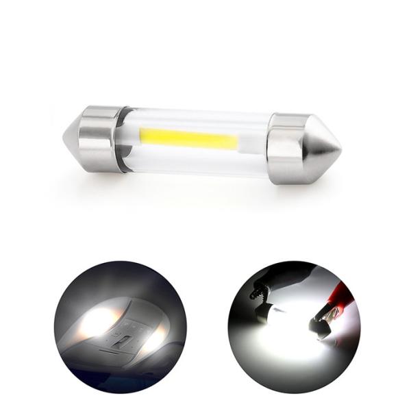 Festoon Dome 36mm C5W LED Interior Car Light Bulbs