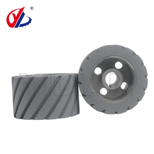 100x20x60 Planer Moulder Rubber Feed Roller With Keyway - Twill Feeding Wheel