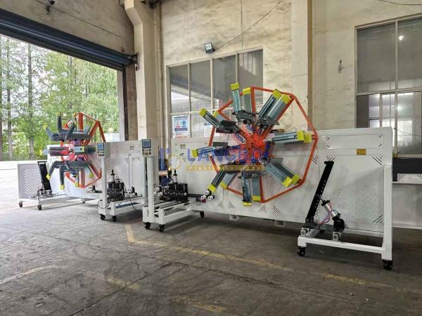 Customer Demand Voltage PE Automatic Water Pipe Winding Machine Coiler With 1600-3200mm Coiling Range