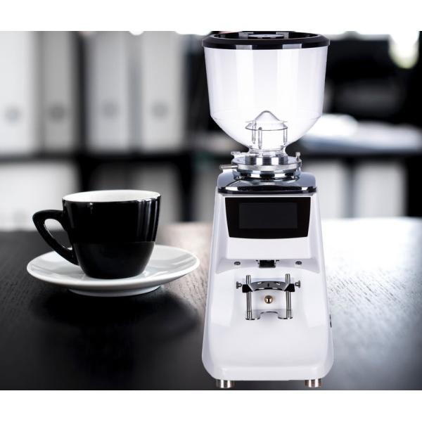 Espresso Touch Screen Coffee Grinder 83mm Titanium Metal Burr Coffee Grinder