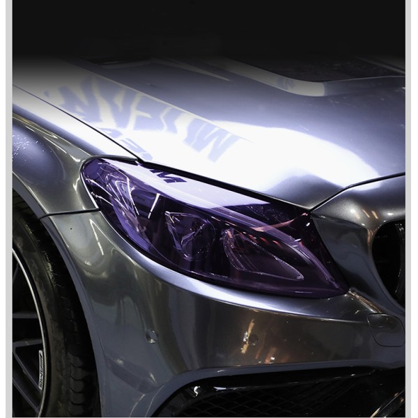 Anti Scratch Headlight Tint Film 30cm X 15m Photochromic  Headlight Wrap Film