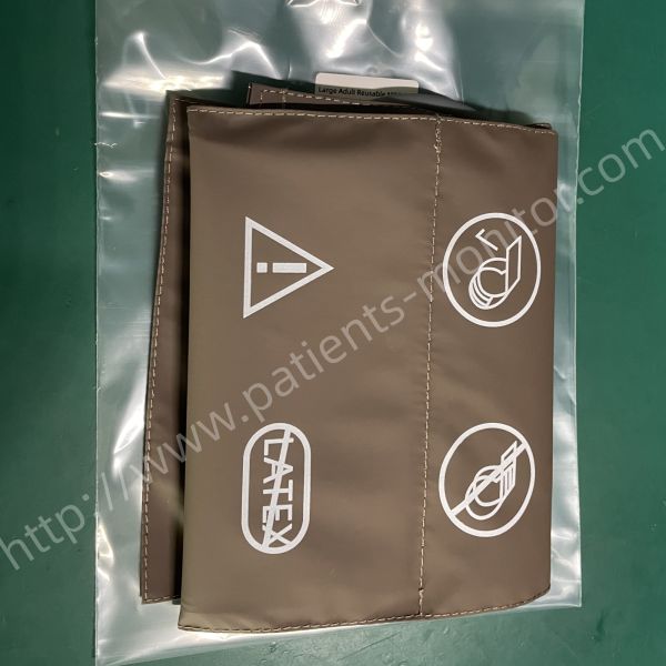 Cuchillo NIBP reutilizable 34-43cm Cuchillo de presión arterial adulto grande con tubo único para uso en el hospital o en el hogar