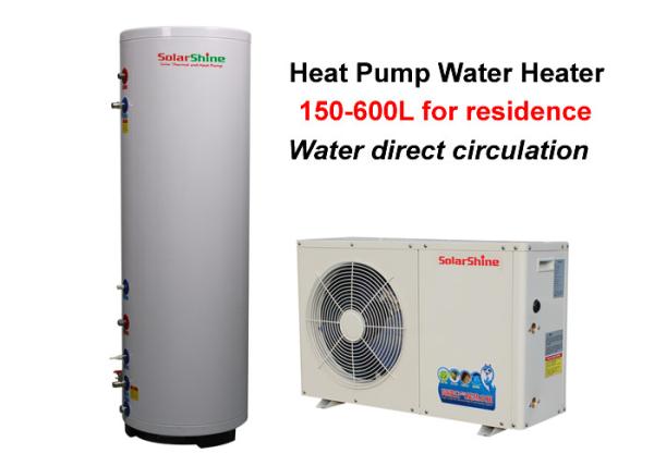 Residential Split Heat Pump Water Heater , Air To Water Heat Pump Water Heater