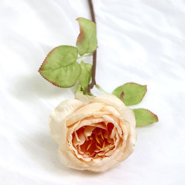 ins big-headed artificial rose, charred edge rose, artificial flower, home decoration flower, silk flower, wedding bouquet