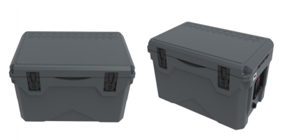 65QT Hot Sale Large Insulated Ice Cooler Box Plastic