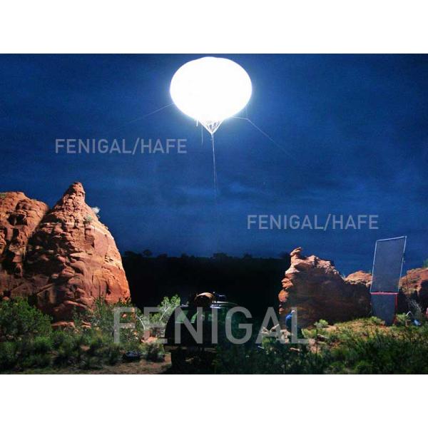 воздушный шар стрельбы ночи рекламы света фильма и телевидения фонарика шарика 2000W 4000W видео-