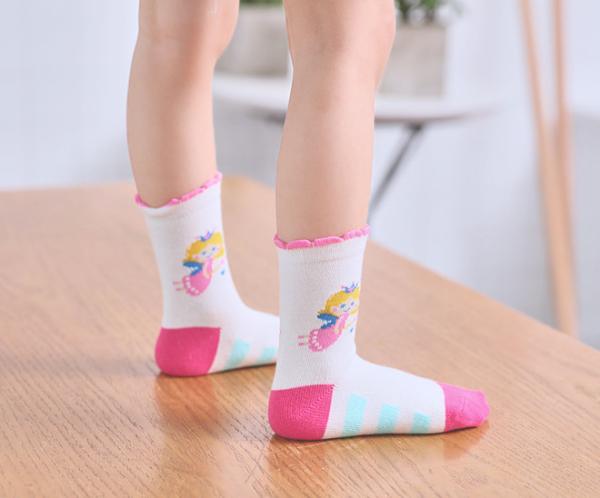 Pretty Colorful Toddler Girl Ankle Socks Lovely Soft Hand Feeling Any Logo Available