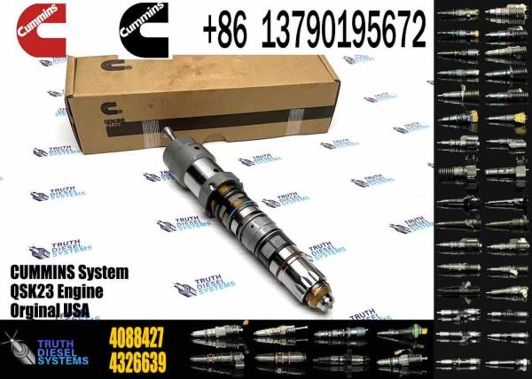 QSK45/QSK60 6D170 Injecteur de carburant diesel QSK23 4326780 4088427 4087893 4001813 4010025 4076533 4088431 4087889 4062090 407