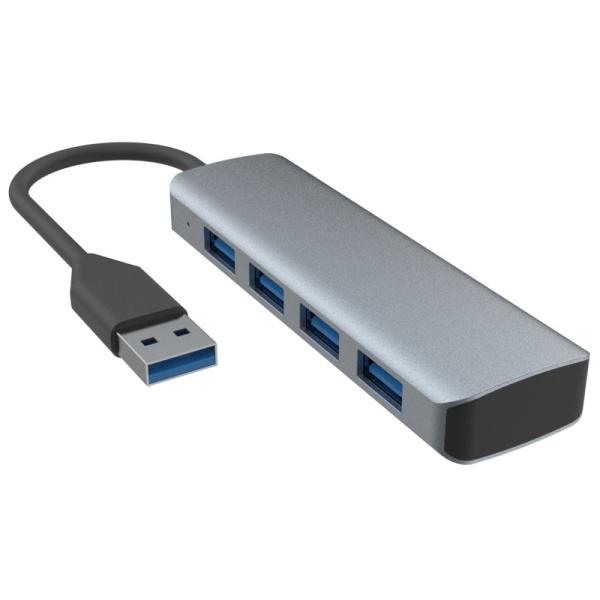 Все в одном USB A Hub Многочисленный USB 3.0 Hub Бесплатная передача данных 5 Гбит / с Поддержка питания Mac