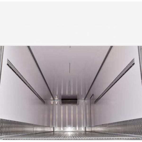 light weight HOWO t5g 8x4 man engine 340 hp 34 ton meat fish reefer truck