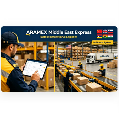 Middle East ARAMEX Express Shipping And Courier Service Fast Delivery