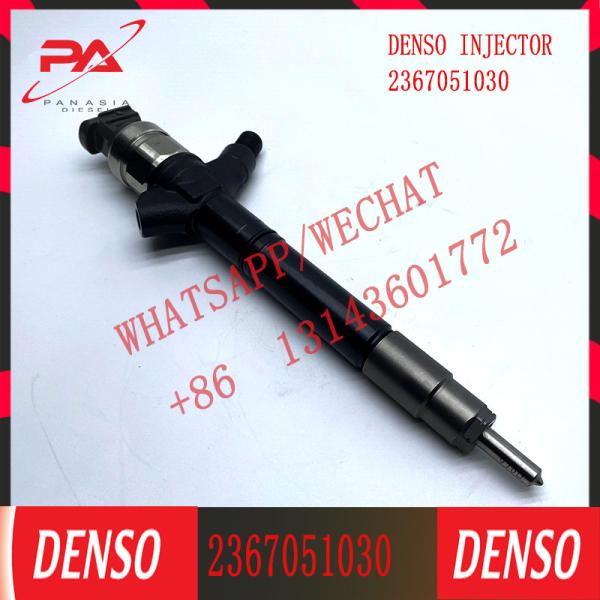 inyector de combustible común 2367051030 095000-7711 del inyector 23670-51030 del carril 095000-9780 para la tierra Cruiser200 V8 1VD-FTV de Toyota