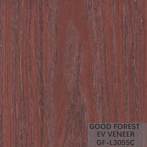 Engineered Wood Veneer Red Santos Rose Wood 2850mm length Size For door and cabinet face SZ-L220C/595C/3305C/6155C/5965C