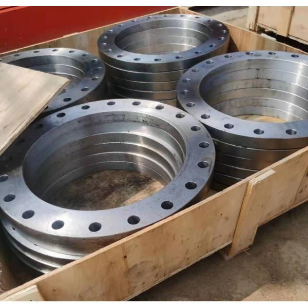 A36 / Q235 Stainless Steel Threaded Flange Forging And Casting