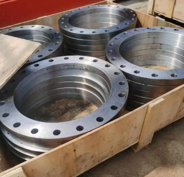 A36 / Q235 Stainless Steel Threaded Flange Forging And Casting