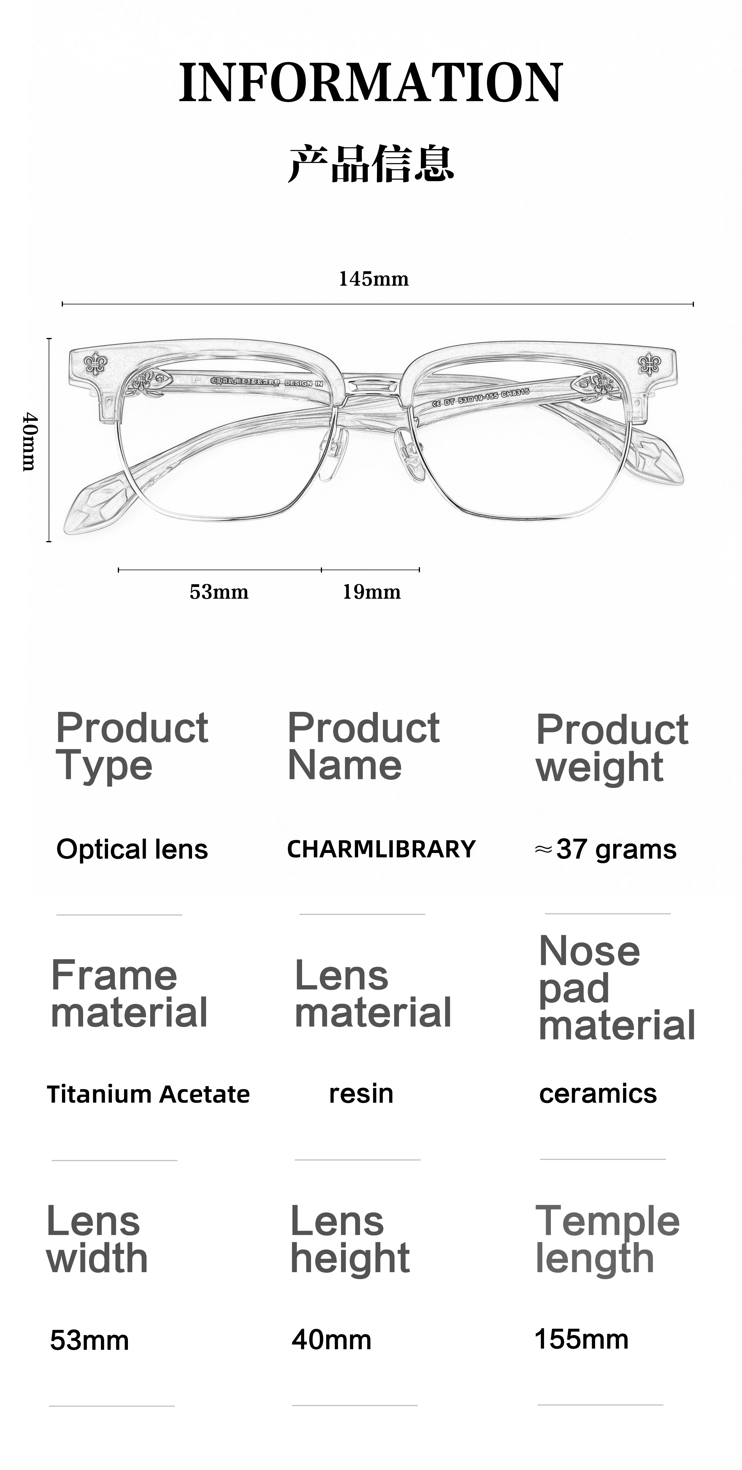 Trend Fashion Women Men Grandpa Reading Design Wholesale Logo Customization Luxury Brand Premium Verified Glasses Merchants