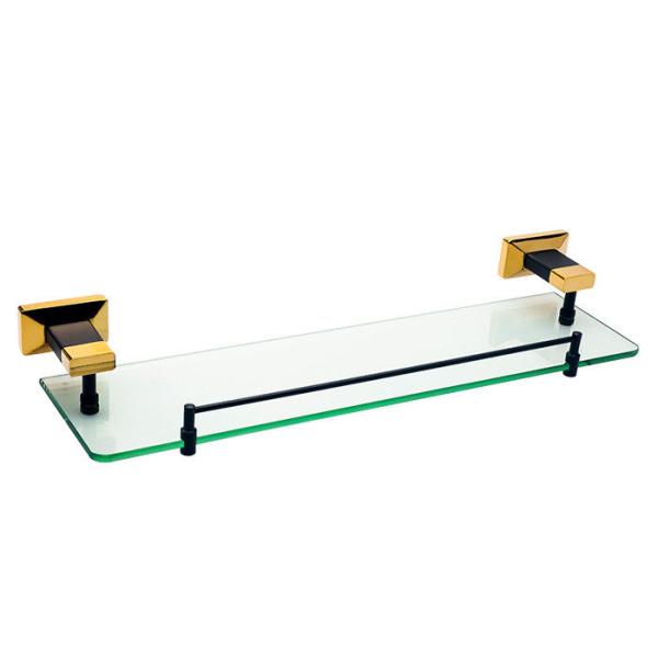 Золотая современная стеклянная полка / настенная стоматологическая щетка для зубов аксессуары для ванной