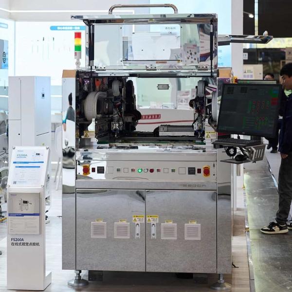 Camera Module Adhesive Dispensing Machine Underfill Inline Visual Glue Dispensing Machine