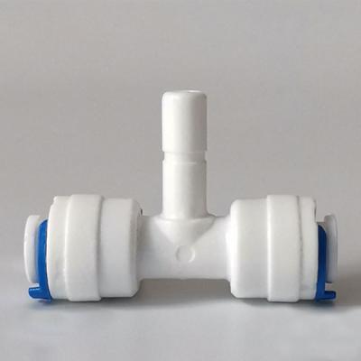 Stem Plug In Tee Adapter Quick Connect Couplings Water Purifier Spare Parts