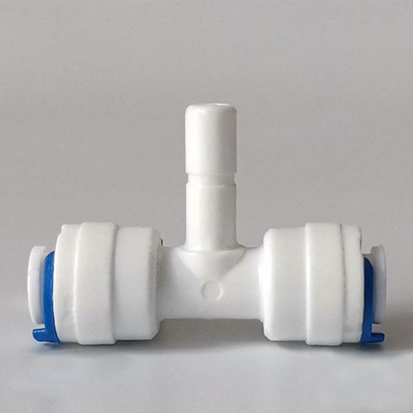 Stem Plug In Tee Adapter Quick Connect Couplings Water Purifier Spare Parts