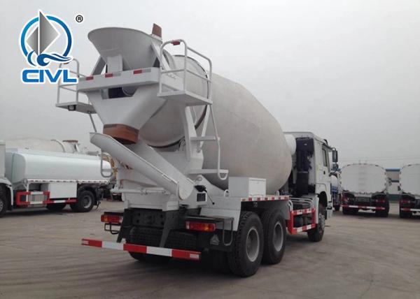 9-12m3 336hp 6x4 Large Concrete Mixer Cabin HW76 One Sleeper With Air - Conditioner