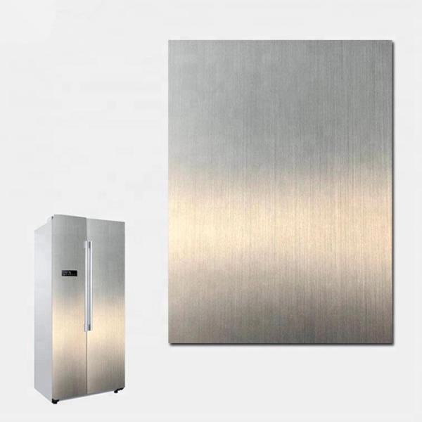 PET / PVC Laminated Steel Sheet VCM / PCM Sheet Roll Coil For Refrigerator