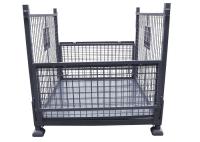 Cage galvanisée empilable de palette de vinasses pour le stockage des véhicules à moteur