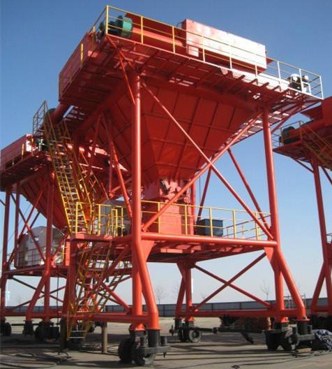 Movable Port Dedusting Hopper