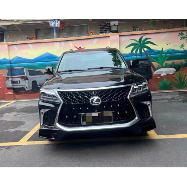 Upgraded Old To New Body Kit Front Bumper And Grill For Lexus lx570 2008-2015 Upgrade To 2018 Model