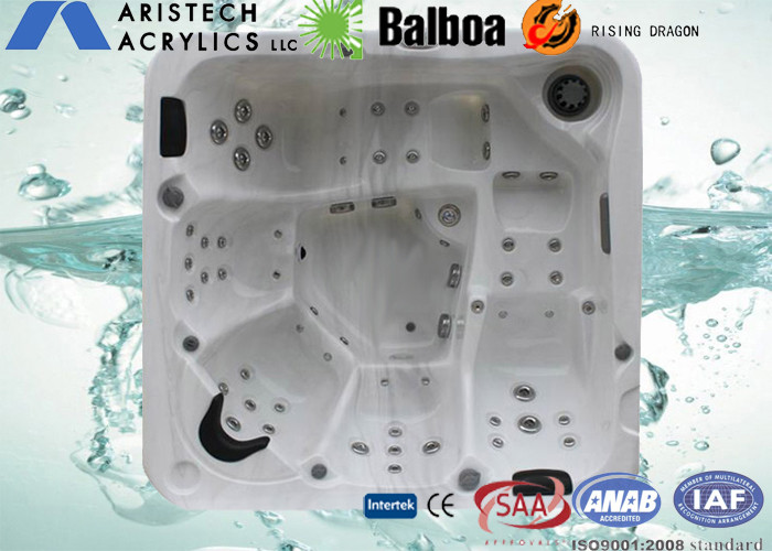 Good Price Combo Massage Outdoor Whirlpool Massage Bathtub with 4 Seats + 2 Lounges