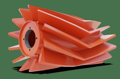 JM roller wing pulley provides efficient material shedding and ensures smooth belt operation for reliable performance in mining and industrial applications.