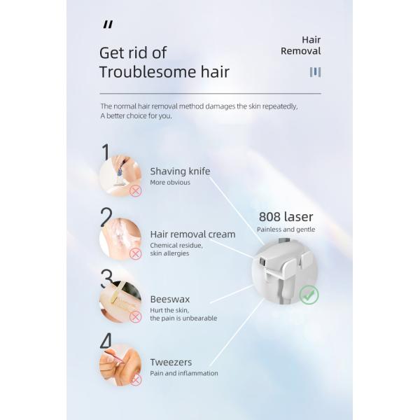 Безболезненная машина лазера диода удаления 808NM волос для центра 300W красоты