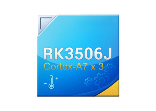 RK3506 processeur d'intelligence artificielle puce à triple noyau Cortex A7 processeur AIoT processeurs