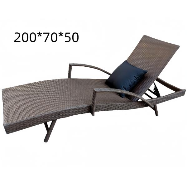 PE Poly Rattan Garden Outdoor Indoor Rattan Lounge Chair Beach Sun Holiday Patio Outdoor Furniture Sets
