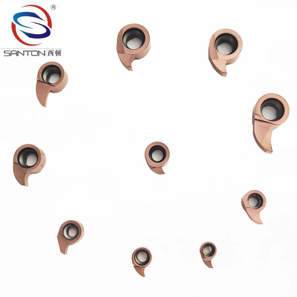 Alternative Coated Brown Comma Cutting Inserts Carbide Cnc Cutting Inserts