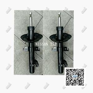 Choque dianteiro ajustável da cor preta para Nissan 54302-4ea3a 54303-4ea3a