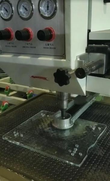 PLC Control System Flat Glass Drilling Machine for Easy Operation and 1.95/2.45kw Power