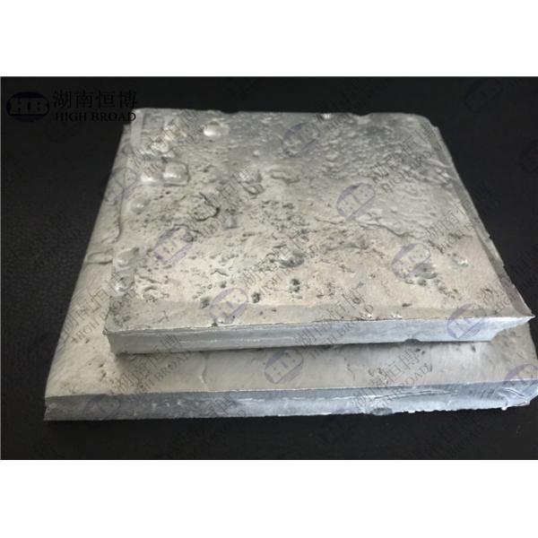 Вакуумное плавление AlSc30 Скандийный основной сплав для бейсбольных биток, биноклей для лакросса, велосипедных рамок