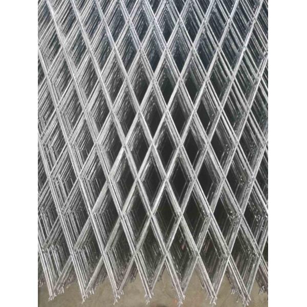 Welded Wire Mesh Panel Hot Dipped Galvanized Welded Fence Panel 4 Inch Aperture
