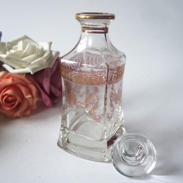 uxury стеклянный флакон духов повторно использовал пластмассу крышки бутылок стекла черные голубую красную розовую зеленую и лягушку крена металла